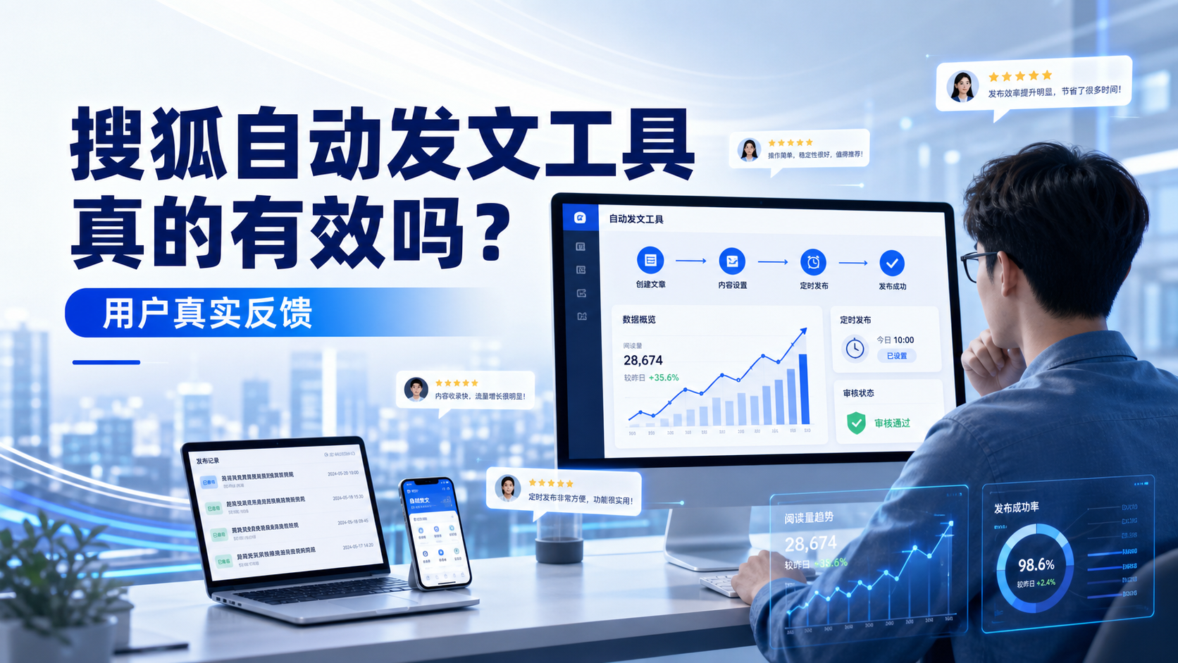 搜狐自动发文工具真的有效吗？益阳用户的真实反馈